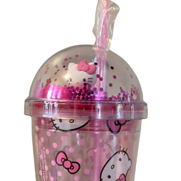 New Hello Kitty Glitter Tumbler - Picture 3 of 3